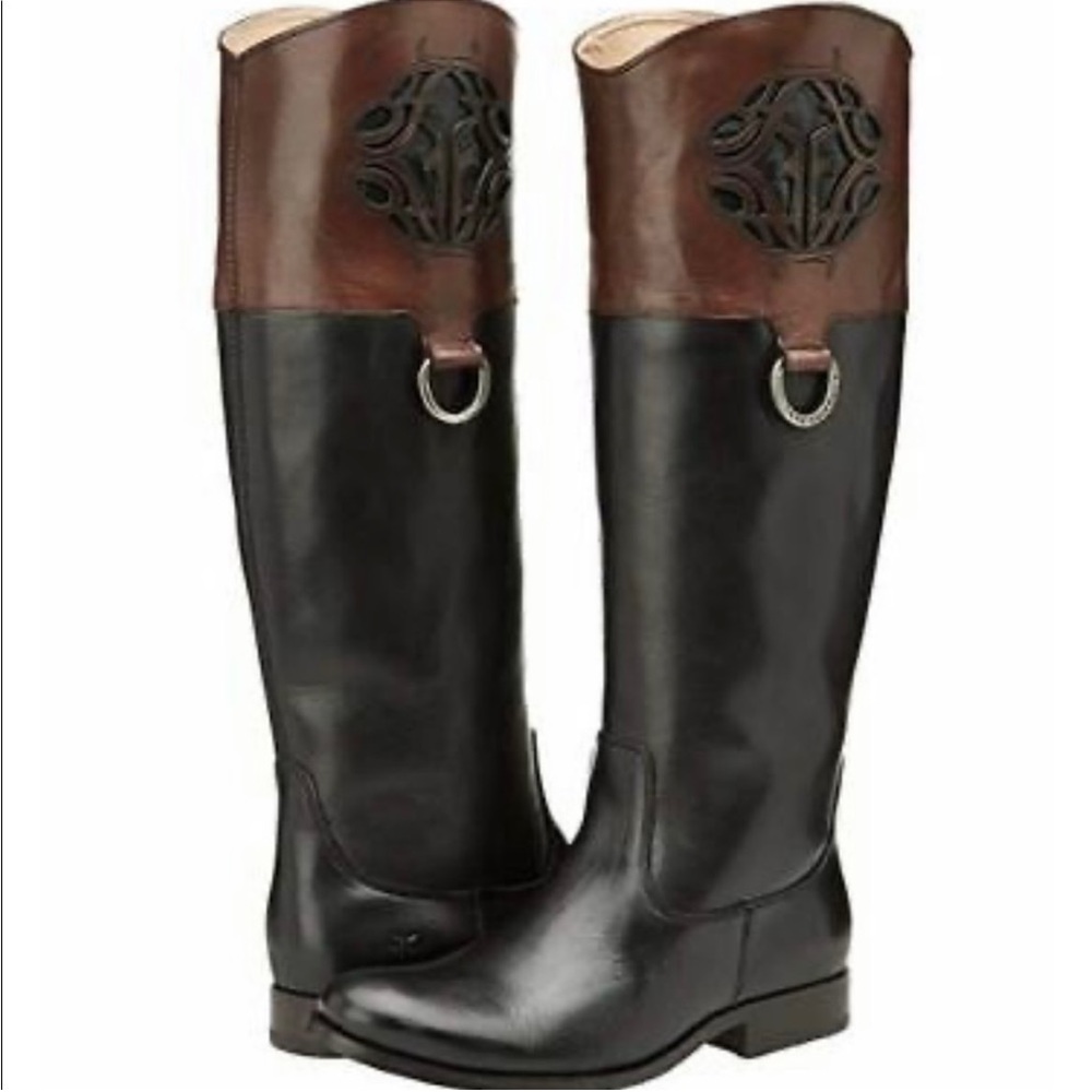 Frye Melissa Logo Boot Size 7